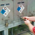 Padlocks securing water treatment facilities