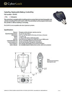 CK-IR7C Spec Sheet PDF