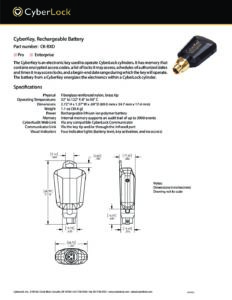 CK-RXD Spec Sheet PDF