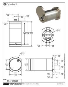 CL-FR050B Spec Sheet PDF