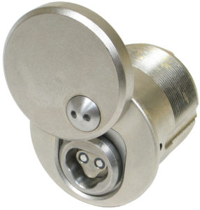 CyberLock CL-M2C Cylinder, Mortise Format, 1.125", with Cover