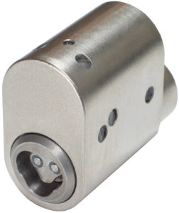 CyberLock CL-OVLD Cylinder, Scandinavian Oval, Drill-resistant