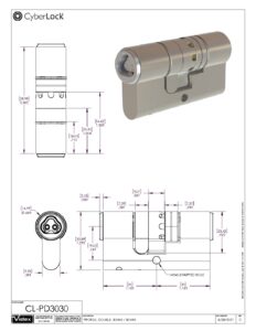 CL-PD3030 Spec Sheet PDF