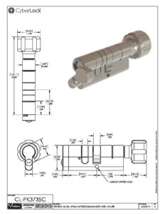 CL-PK3735C Spec Sheet PDF