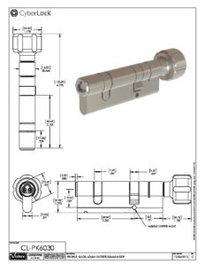 CL-PK6030 Spec Sheet PDF