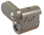 CyberLock CL-PL2WR Cylinder, ABUS Padlock Format, Weather- and Drill-Resistant