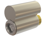 CyberLock CLT-PL4WR Cylinder, Lockwood Padlock Format, Weather-Resistant, Tamper Plug