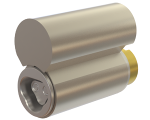 CyberLock CLT-PL4WR Cylinder, Lockwood Padlock Format, Weather-Resistant, Tamper Plug