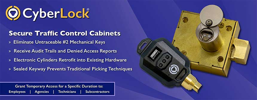 CyberLock Traffic Cabinet Locks Banner