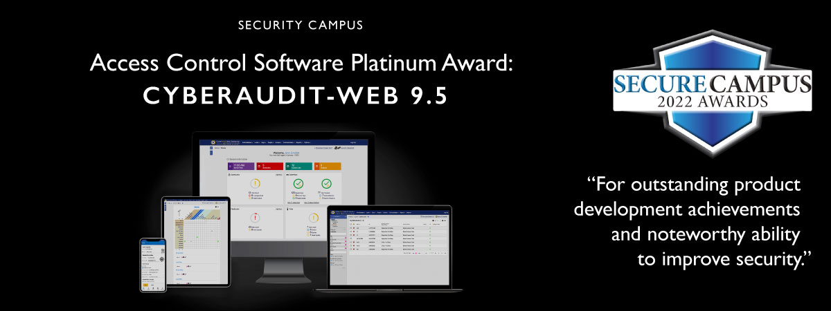 CyberAudit-Web 9.5 Wins Platinum Secure Campus Award