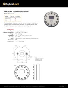 FS-KD01 Spec Sheet PDF