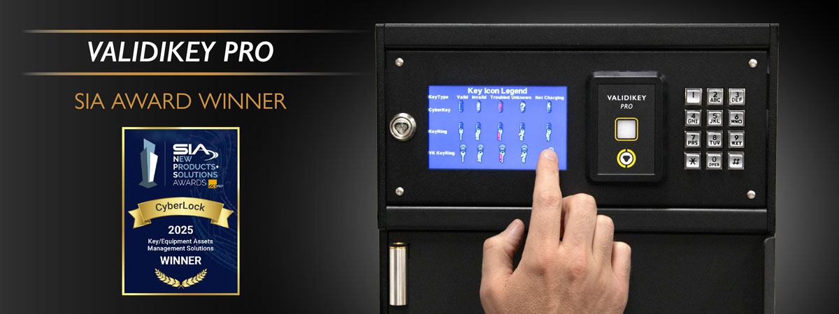 CyberLock ValidiKey Pro wins 2025 SIA Award